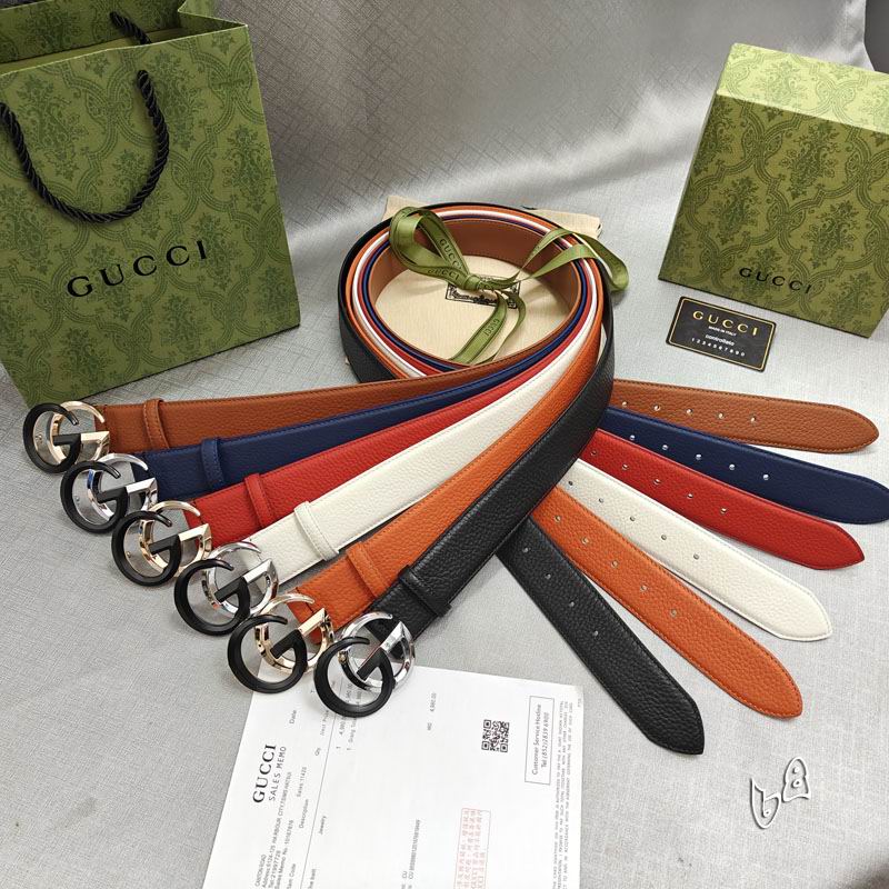 Gucci belt 38mmX90-125cm lb27